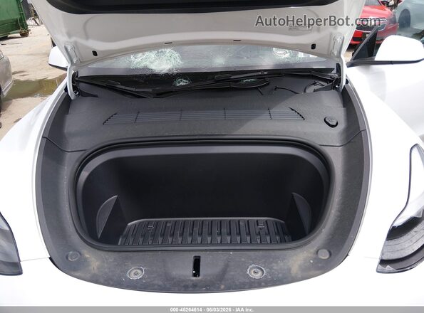 7SAYGDED7SA373669 2025 TESLA MODEL Y Белый Вид сзади