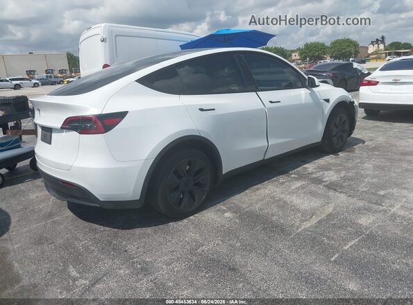 7SAYGDED7SA374238 2025 TESLA MODEL Y Белый Задняя правая четверть
