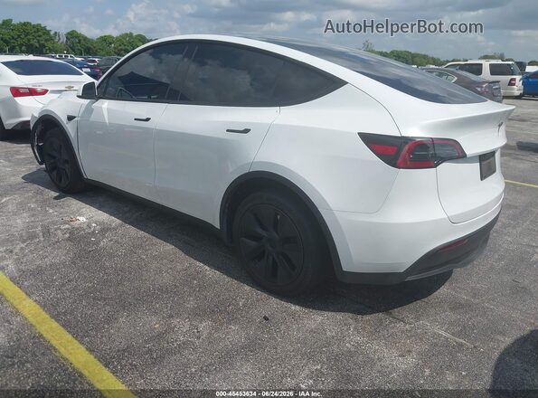 7SAYGDED7SA374238 2025 TESLA MODEL Y Белый Задняя левая четверть