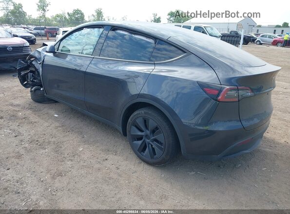 7SAYGDED7SF259917 2025 TESLA MODEL Y Серый Задняя левая четверть