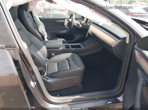7SAYGDED7SF259917 2025 TESLA MODEL Y Серый Вид салона спереди
