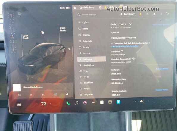 7SAYGDED7TF435494 2026 TESLA MODEL Black 