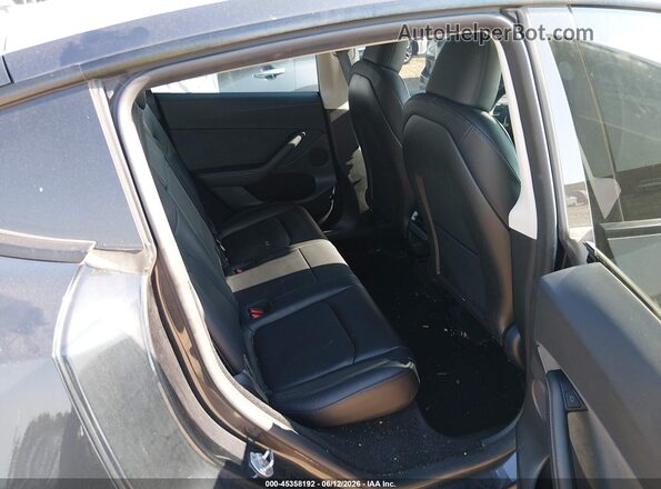 7SAYGDED8RF091246 2024 TESLA MODEL Y Gray VIN კოდის სტიკერის ხედი