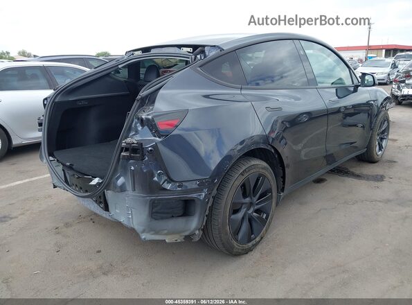 7SAYGDED8SF269260 2025 TESLA MODEL Y Gray Задня права чверть