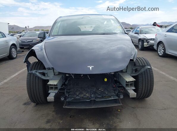 7SAYGDED8SF269260 2025 TESLA MODEL Y Gray Вид задньої частини салону