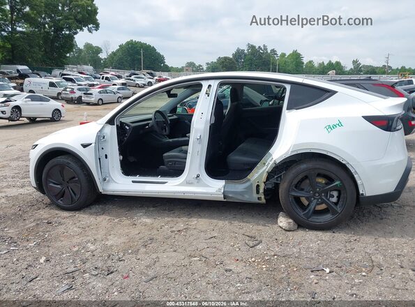 7SAYGDED8TA499623 2026 TESLA MODEL Y White Widok wnętrza 360 stopni