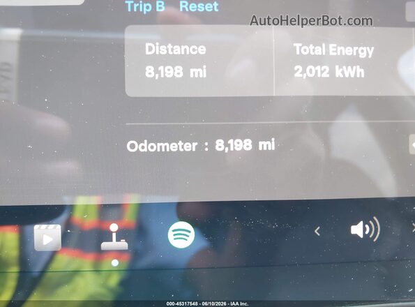 7SAYGDED8TA499623 2026 TESLA MODEL Y White 