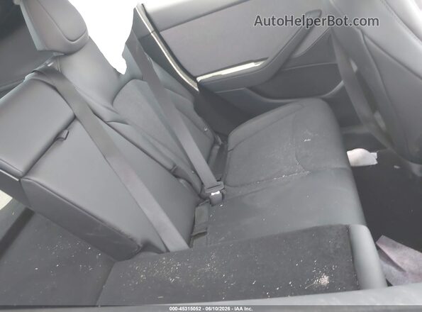 7SAYGDED8TA595364 2026 TESLA MODEL Y Gray VIN sticker view