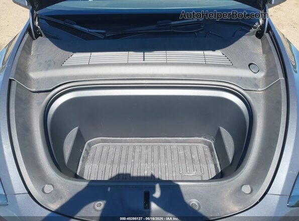 7SAYGDED9PF922802 2023 TESLA MODEL Y Gray Vista trasera