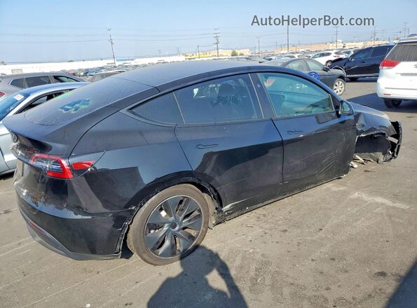 7SAYGDED9RF120883 2024 TESLA MODEL Черный Задняя правая четверть