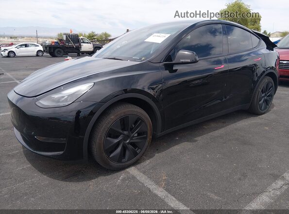 7SAYGDED9SF313878 2025 TESLA MODEL Y Black Front left