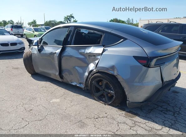 7SAYGDED9TA610082 2026 TESLA MODEL Y Gray Rear left