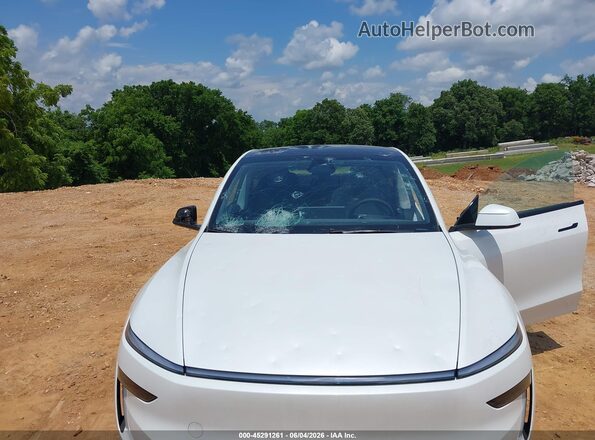 7SAYGDED9TF423234 2026 TESLA MODEL Y White უკანა ხედი