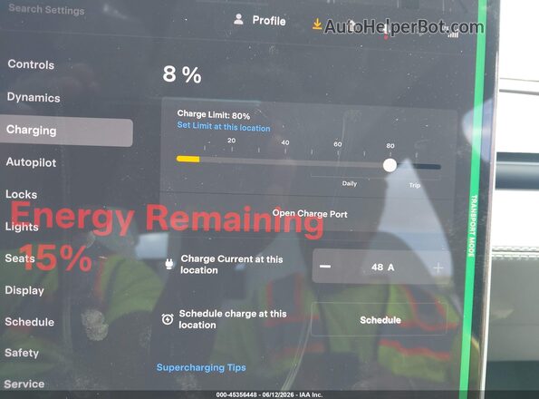 7SAYGDED9TF584280 2026 TESLA MODEL Y Gray 