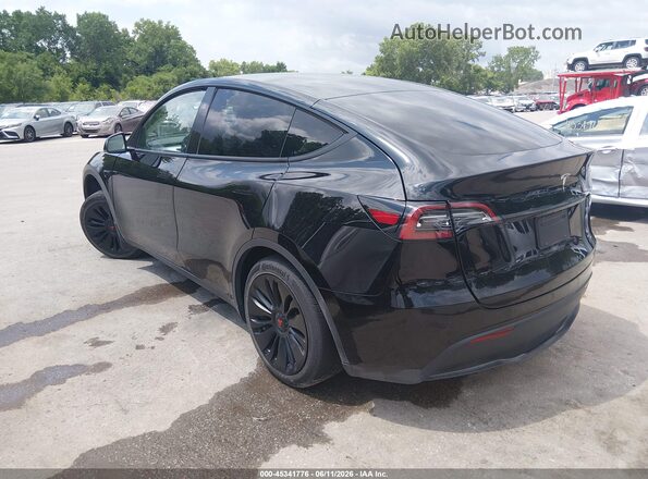 7SAYGDEDXPF941293 2023 TESLA MODEL Y Black უკანა მარცხენა