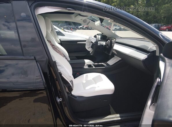 7SAYGDEDXPF941293 2023 TESLA MODEL Y Black წინა სალონის ხედი