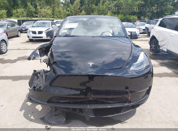7SAYGDEDXPF941293 2023 TESLA MODEL Y Black წინა პანელის ხედი