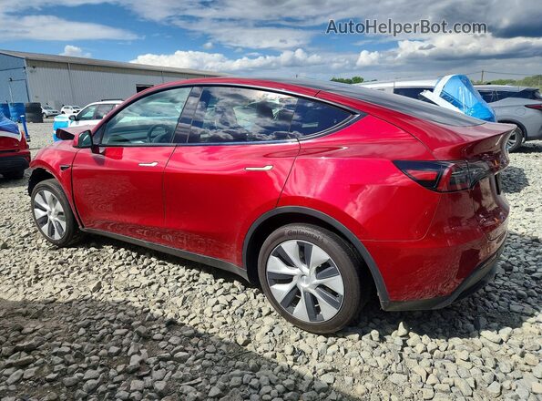 7SAYGDEDXRF046387 2024 TESLA MODEL Красный Задняя левая четверть