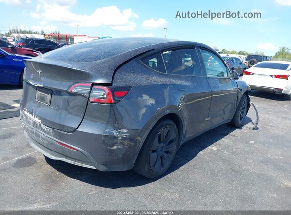 7SAYGDEDXSA377358 2025 TESLA MODEL Y Gray Tył prawy