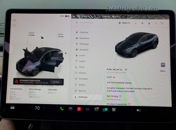 7SAYGDEDXSF319382 2025 TESLA MODEL Gray 