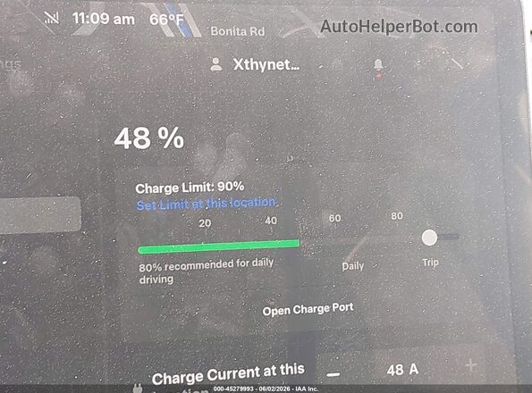 7SAYGDEE0NF411985 2022 TESLA MODEL Y Black 