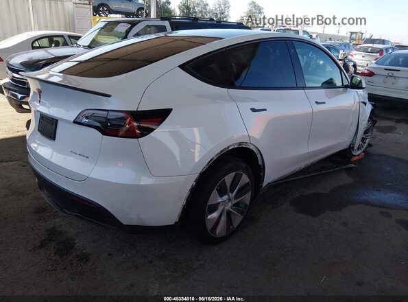 7SAYGDEE0NF438846 2022 TESLA MODEL Y Белый Задняя правая четверть