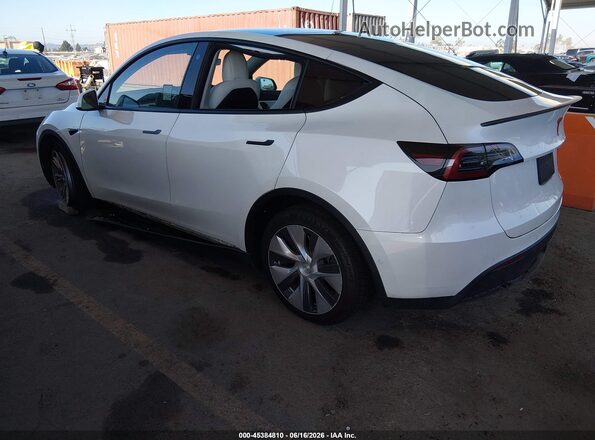 7SAYGDEE0NF438846 2022 TESLA MODEL Y Белый Задняя левая четверть