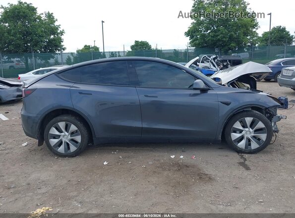 7SAYGDEE0NF457042 2022 TESLA MODEL Y Серый Вид панели приборов