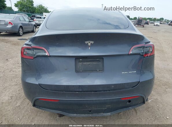 7SAYGDEE0NF457042 2022 TESLA MODEL Y Серый Панорамный вид салона 360°
