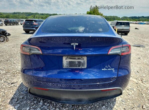 7SAYGDEE0PA192655 2023 TESLA MODEL Blue უკანა ხედი