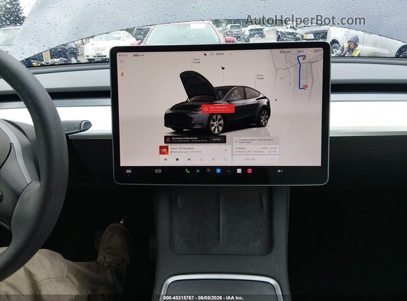 7SAYGDEE0PF604009 2023 TESLA MODEL Y Gray 