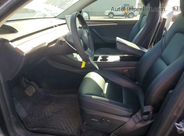 7SAYGDEE0PF860635 2023 TESLA MODEL Charcoal Vista interior delantera