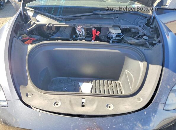 7SAYGDEE0PF860635 2023 TESLA MODEL Charcoal Vista interior trasera