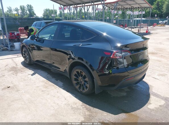 7SAYGDEE0RA214902 2024 TESLA MODEL Y Черный Задняя левая четверть