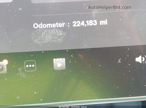 7SAYGDEE0RA214902 2024 TESLA MODEL Y Черный Панорамный вид салона 360°