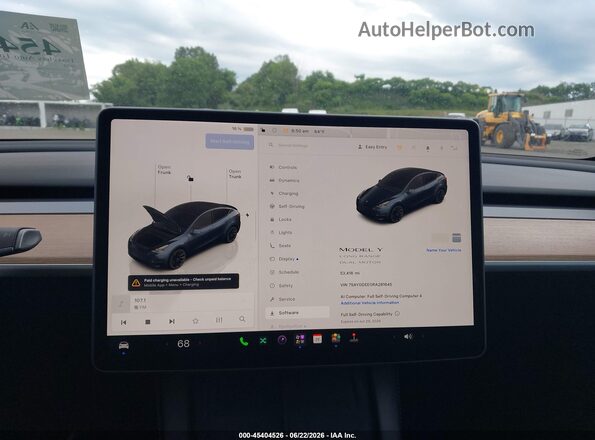 7SAYGDEE0RA281645 2024 TESLA MODEL Y Gray 