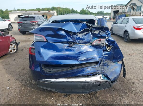 7SAYGDEE0SA337959 2025 TESLA MODEL Y Blue წინა ხედი