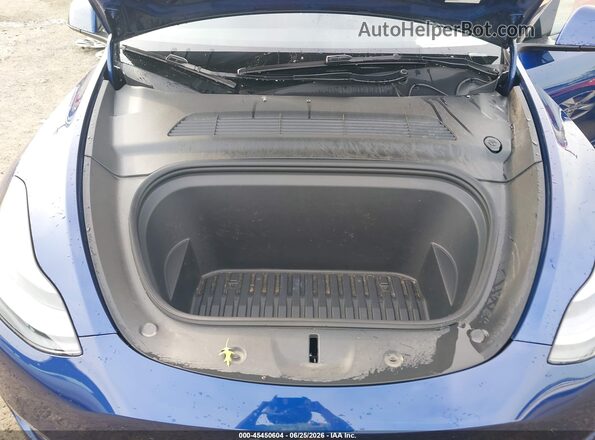 7SAYGDEE0SA337959 2025 TESLA MODEL Y Blue უკანა ხედი