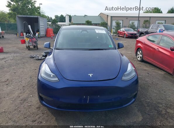 7SAYGDEE0SA337959 2025 TESLA MODEL Y Blue უკანა სალონის ხედი