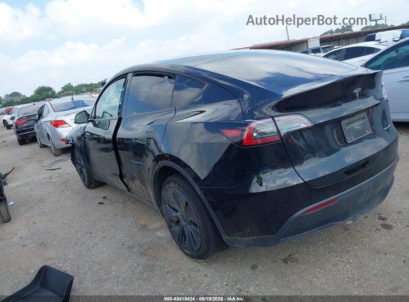 7SAYGDEE0SA365907 2025 TESLA MODEL Y Черный Задняя левая четверть