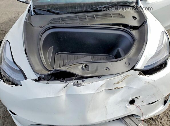 7SAYGDEE0SF267799 2025 TESLA MODEL White Շարժիչի բաժամունքի տեսք