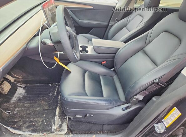 7SAYGDEE0SF267866 2025 TESLA MODEL Gray წინა სალონის ხედი