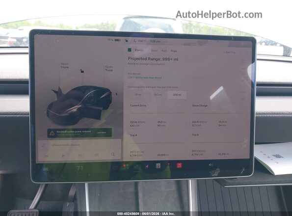 7SAYGDEE0TA585095 2026 TESLA MODEL Y Gray 