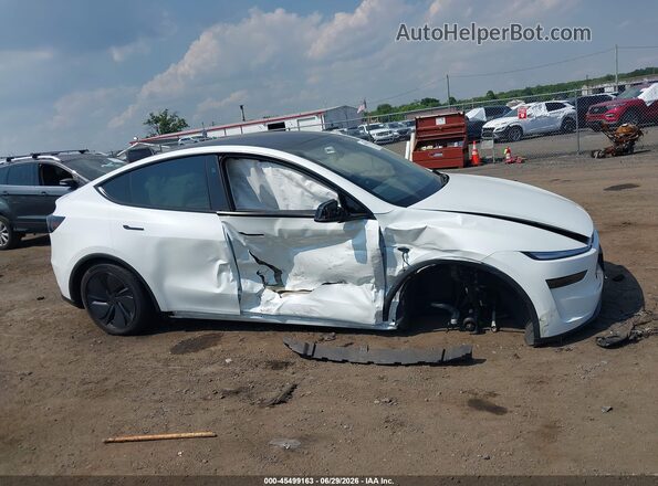 7SAYGDEE0TF352823 2026 TESLA MODEL Y White Widok zestawu wskaźników