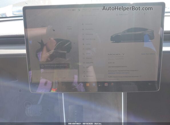 7SAYGDEE0TF363711 2026 TESLA MODEL Y Gray 