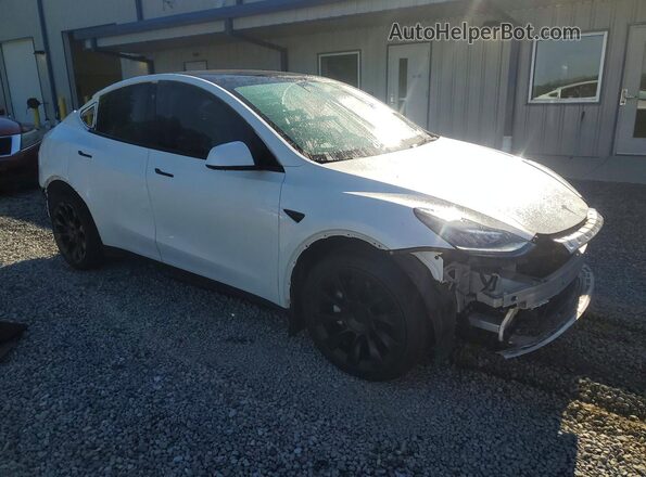 7SAYGDEE1NF439763 2022 TESLA MODEL White Առջևի աջ