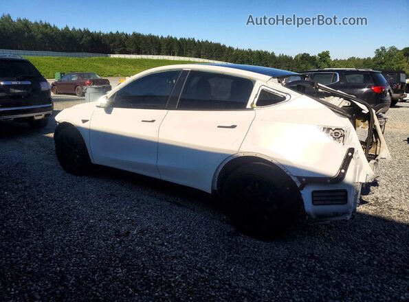 7SAYGDEE1NF439763 2022 TESLA MODEL White Հետևի ձախ