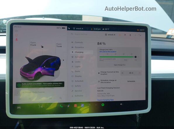7SAYGDEE1PA033496 2023 TESLA MODEL Y White 