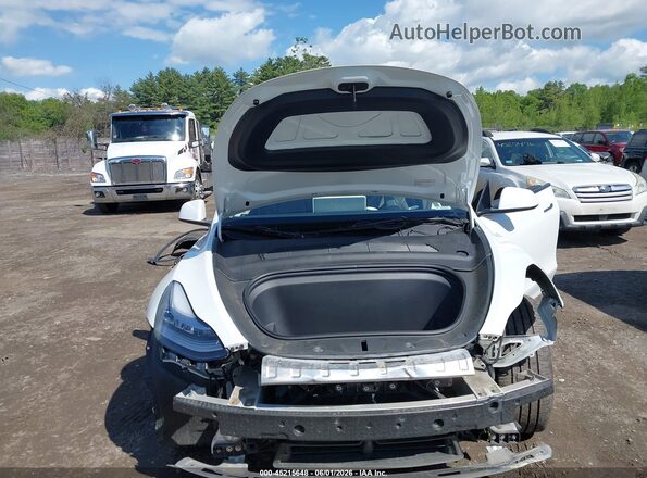 7SAYGDEE1PA033496 2023 TESLA MODEL Y White Rear view