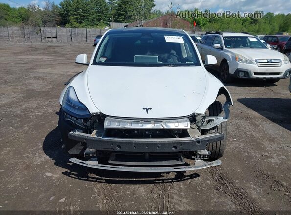 7SAYGDEE1PA033496 2023 TESLA MODEL Y White Rear interior view